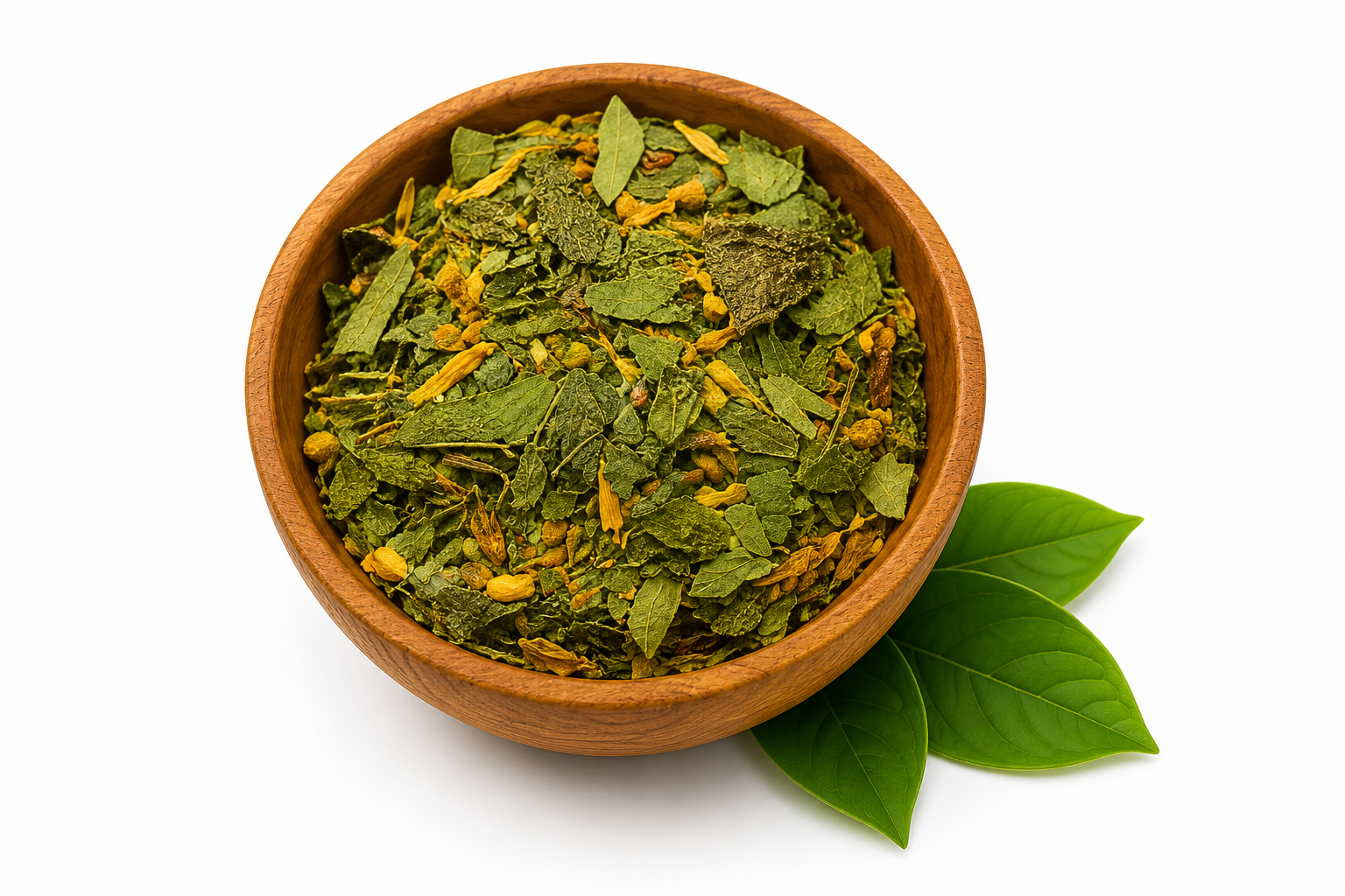 Dream Herb – Kräutermischung in Holzschale